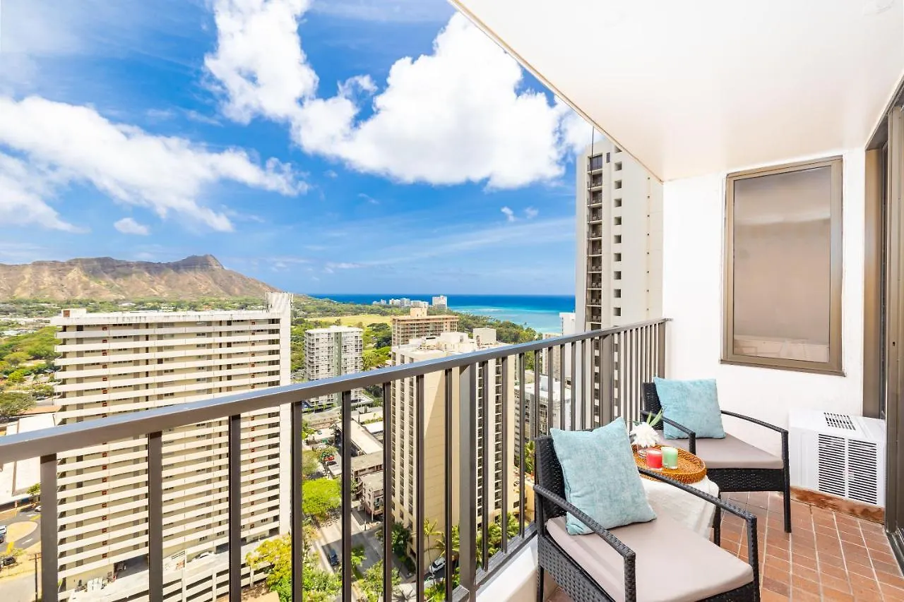 Fabulous Ocean & Diamond Head View With Free Parking! Lejlighed Honolulu USA