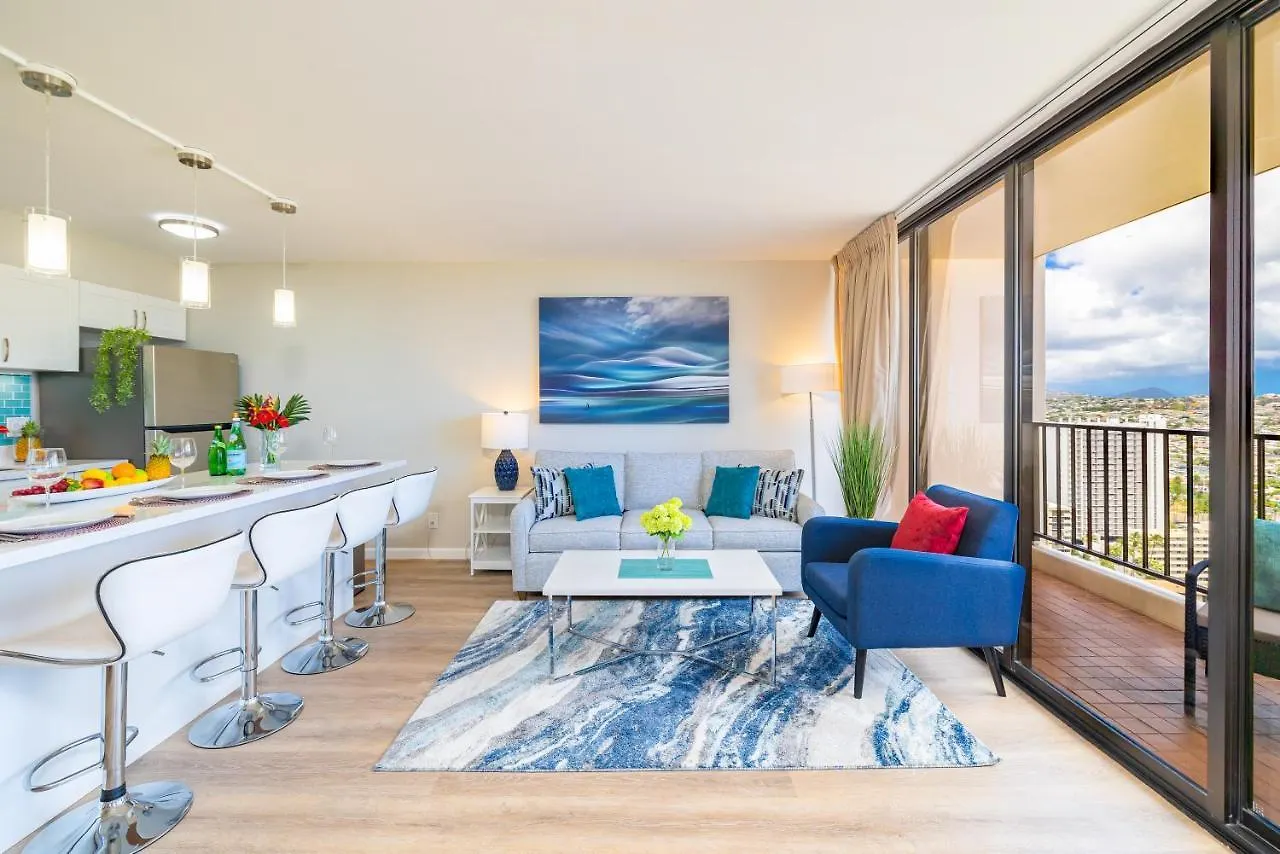 Apartmán Fabulous Ocean & Diamond Head View With Free Parking! Honolulu