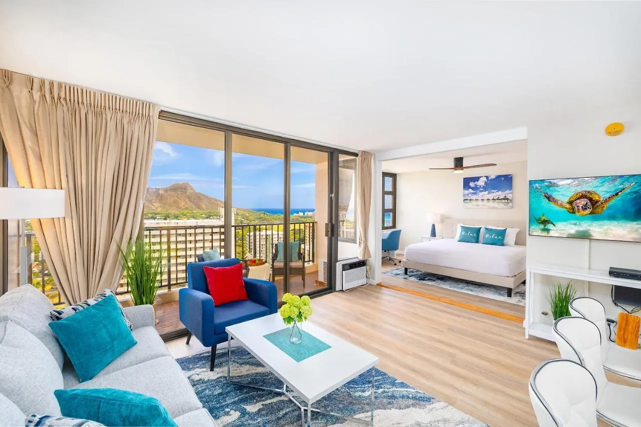 Apartmán Fabulous Ocean & Diamond Head View With Free Parking! Honolulu