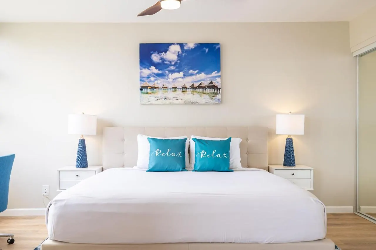 Apartmán Fabulous Ocean & Diamond Head View With Free Parking! Honolulu USA