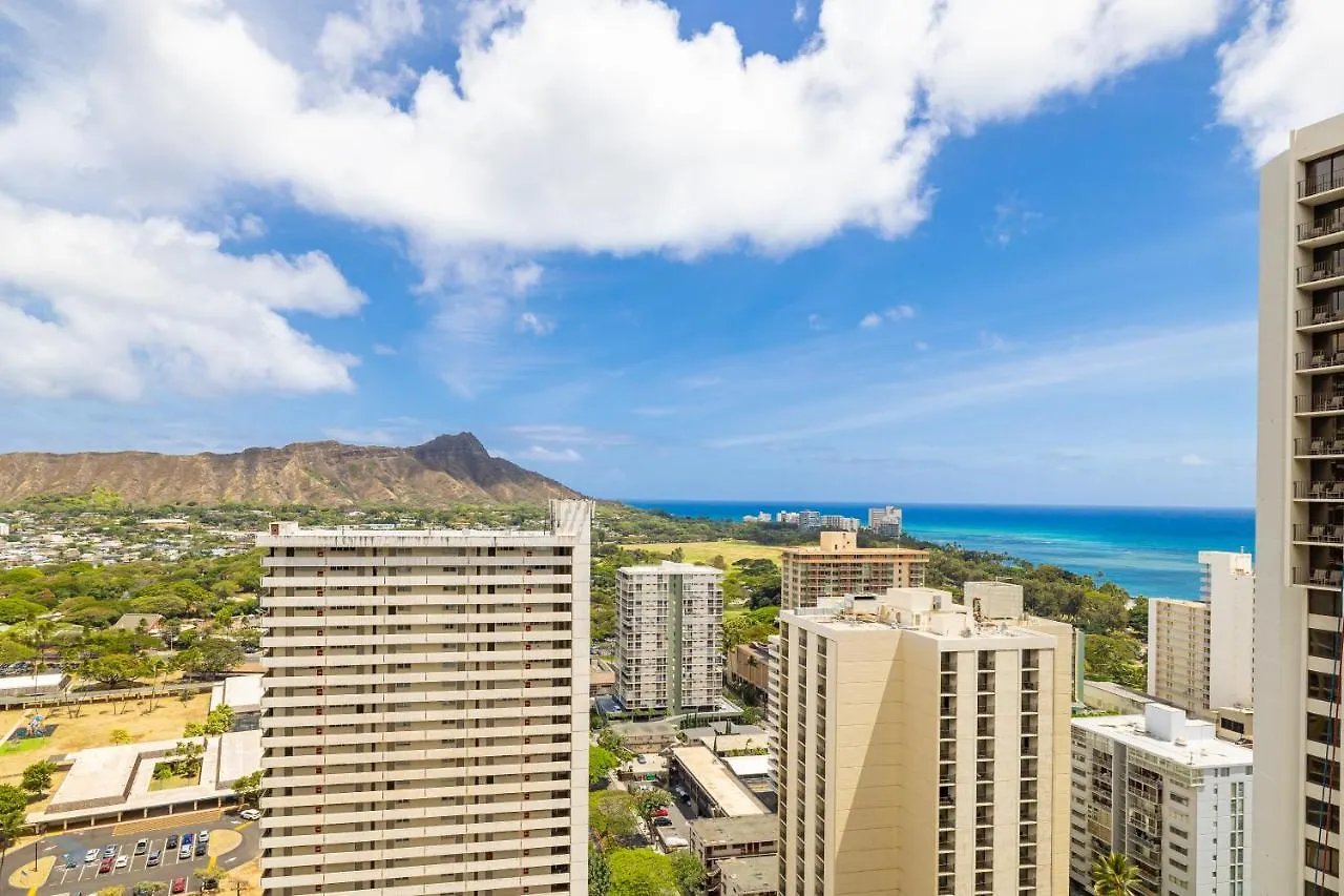 Apartmán Fabulous Ocean & Diamond Head View With Free Parking! Honolulu